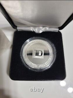2020 1 oz. TD Silver Christmas Snowflake Coin. 999 Fine Silver BU Perfect Gift