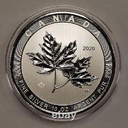 2020 $50 Canada 10 oz. 9999 Silver Maple Leaf Magnificent Maples SKU-U1119
