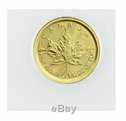 2020 Canada 1/10 oz Gold Maple Leaf $5 Coin GEM BU PRESALE SKU60074