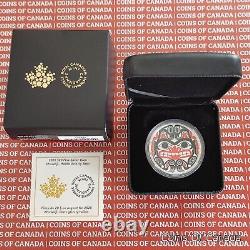 2020 Canada $20 Fine Silver Coin Haida Grizzly Bear Native Art #coinsofcanada