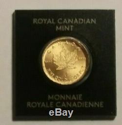 2020 Canada Gold Maple Leaf 1 Gram. 9999 Fine