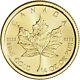 2021 1/4 Oz Canadian. 9999 Fine Gold $10 Maple Leaf Coin Bu- Mint Sealed