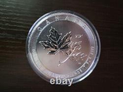 2021 10 OZ Royal Canadian Mint Magnificent Maple Leaves in capsule