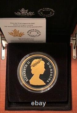 2021 140th Anniversary of the Trans Canada Railway Pure 2oz Silver Coin Canada