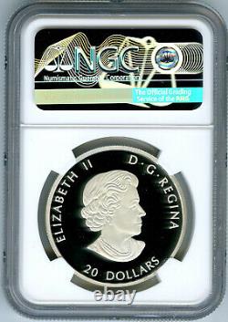 2021 $20 Canada Silver Proof Ngc Pf70 Wreath Of Remembrance Poppy Lest We Forget