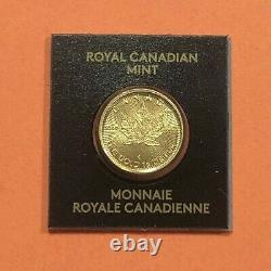 2021 Canada 1 Gram. 9999 Gold Maple Leaf Coin