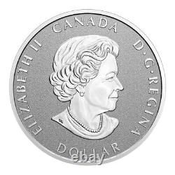 2021 Canada $1 Peace Dollar High Relief 1 oz Silver Coin BU in OGP