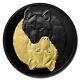 2021 Canada $20 Black And Gold The Grey Wolf 1oz Silver Royal Canadian Mint