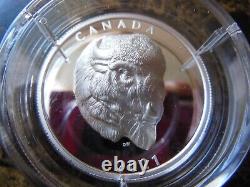 2021 Canada $25 Bold Bison Extraordinarily High Relief Fine Silver Coin