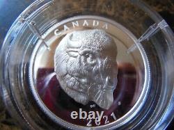2021 Canada $25 Bold Bison Extraordinarily High Relief Fine Silver Coin