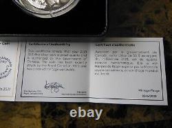 2021 Canada Lake Louise $50 EHR Extra High Relief Proof Fine Silver Coin