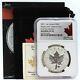2021 Canada Super Incuse Maple Leaf 1 Oz Silver Ngc Pf70 Reverse $20 Coin Jk947