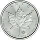 2021 Platinum 1 Oz Canadian Maple Leaf $50 Coin. 9995 Fine Bu