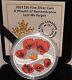 2021 Poppy Wreath Of Remembrance Lest We Forget $20 1oz Silver Proof Coin Canada