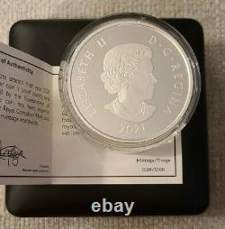 (2021) Pure Silver EHR Coin Lake Louise Mintage #1029/3000