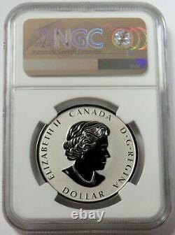 2021 Silver Canada Uhr Dollar S. Taylor Signed Reverse Proof Ngc Pf 70 Fdoi