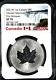 2021 W Canada 1 Oz Silver Maple Leaf Tailored Specimen $5 Ngc Sp70 Fr & Coa