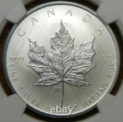 2021 W Canada 1 oz Silver Maple Leaf Tailored Specimen $5 NGC SP70 FR & COA