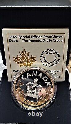 2022 $1 Special Edition Silver Proof- The Imperial State Crown
