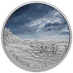 2022 $50 Canadian Ghost Ship Pure Silver Coin Royal Canadian Mint
