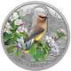 2022 Canada $20 Cedar Waxwing Colourful Birds 1oz. 9999 Pure Silver Coin