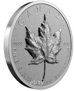 2022 CANADA $20 Ultra High Relief Silver Maple Leaf 1oz. 9999 Pure Silver Coin