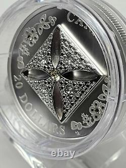 2022 Canada 1 Oz Silver Coin $20 HER MAJESTY QUEEN ELIZABETH II DIAMOND DIADEM
