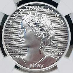 2022 Canada $1 PEACE DOLLAR Pulsating UHR Silver NGC PF70 FDOI Taylor Signed