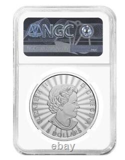 2022 Canada 1 oz Silver The Majestic Polar Bear Coin NGC MS 70 ER