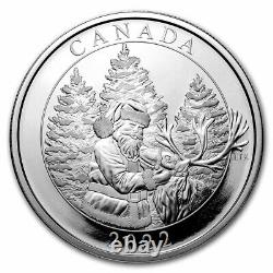 2022 Canada 3 oz Silver $50 The Magic of the Season SKU#259814