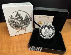 2022 Canada $50 Fine Silver Coin The Magic Of The Season Santa- BROKEN CAPSULE