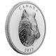 2022 Canada Timber Wolf Extra High Relief $25 1 Oz 0.9999 Silver No Ebay Tax