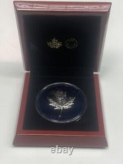 2022'Maple Leaves in Motion' Proof $50 Silver Coin