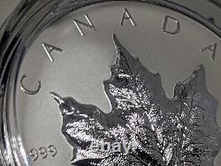 2022 and 2023 Ultra-High Relief Maple Leaf Pure 1oz Silver Coins Canada