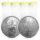 2023 1 Oz Canadian Silver Maple Leaf (roll Of 100) Priority Customer Shipping