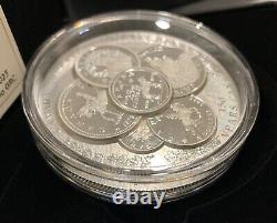 2023 150th Anniversary RCMP Proof $50 Pure 5oz. 9999 silver coin Canada