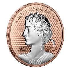 2023 5 oz Peace Dollar $50 PAX Silver Coin RCM, UHR, Rose Gold CANADA