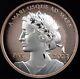2023 Canada $1 Pax Peace Dollar 1oz Rose Gold Playted. 9999 Pure Silver Coin