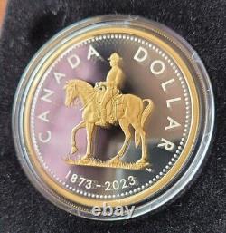 2023 CANADA $1 Renewed 150th Anniversary of the RCMP 2Oz. 9999 Pure Silver Coin