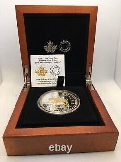2023 CANADA $1 Renewed 150th Anniversary of the RCMP 2oz. 9999 Pure Silver Coin