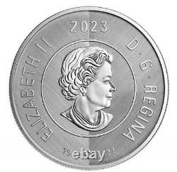 2023 CANADA $2 POLAR BEAR W Winnipeg Mint Mark 1oz. 9999 Pure Silver Coin