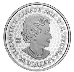 2023 CANADA $20 GRIZZLY BEAR Great Hunters UHR 1oz. 9999 Pure Silver Coin