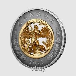 2023 CANADA $50 Allegory of Peace 5oz. 9999 Pure Silver Coin