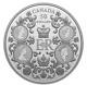 2023 Canada $50 Qeii Queen Elizabeth Ii Reign 5oz. 9999 Pure Silver Proof Coin