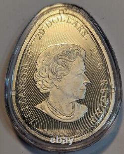 2023 Canada 1 oz Fine Silver Pysanka (Traditional Ukrainian) Easter Egg Coin