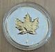 2023 Canada 1 Oz Silver Maple Leaf Gilt Reverse Proof Uhr Ultra High Relief New