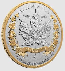 2023 Canada 35th anniversary of the SML 99.99% silver 5 oz $50 coin