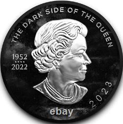 2023 Canada Maple Leaf Dark Side of the Queen Edition 1 oz Silver Coin