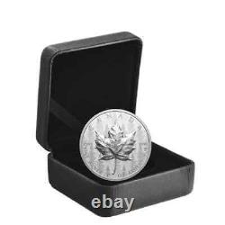 2024 $20 Pure Silver Coin Ultra High Relief 1 oz. Silver Maple Leaf Canada