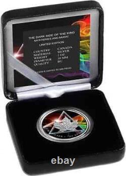 2024 Canada Maple Leaf Dark Side of the King Edition 1 oz Silver Coin